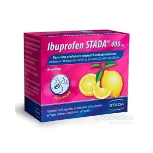 Ibuprofen STADA 400mg perorálny prášok 20 kusov