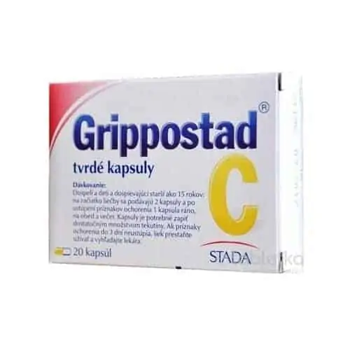Grippostad C 200 mg 20 cps