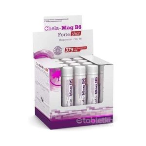 Chela-Mag B6 Forte shot – príchuť pomaranč – 25×25 ml