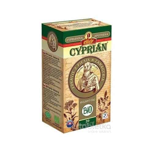AGROKARPATY CYPRIÁN, CYPRIÁN BIO bylinný čaj, čistý prírodný produkt, 20x2 g (40 g)