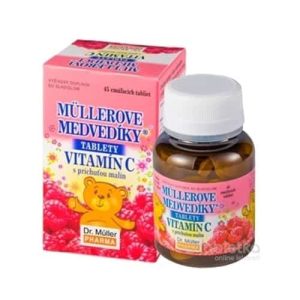 MÜLLEROVE medvedíky – vitamín C 45 ks
