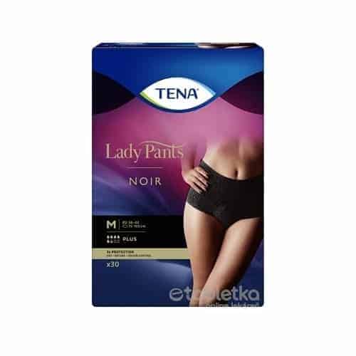 TENA Lady Pants PLUS NOIR MEDIUM inkontinenčné nohavičky – 30 ks