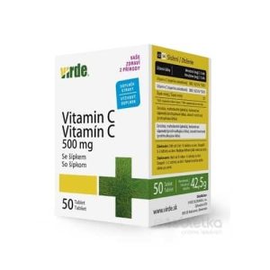 VIRDE VITAMÍN C 500 MG SO ŠÍPKAMI 50 tbl