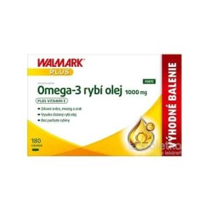 WALMARK Omega 3 rybí olej FORTE 180 tbl.