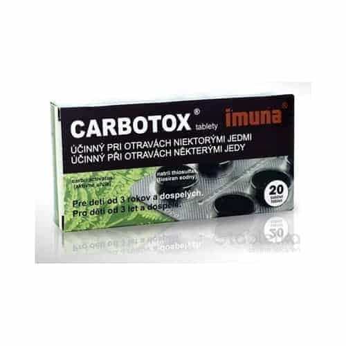 CARBOTOX imuna 320mg 20 tabliet
