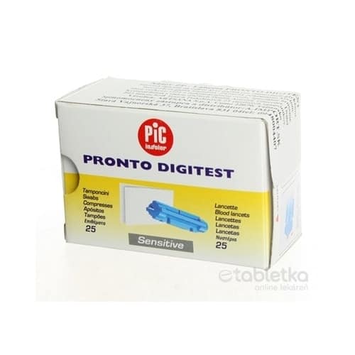 E-shop ARTSANA PRONTO DIGITEST LANCETY 1x25 ks