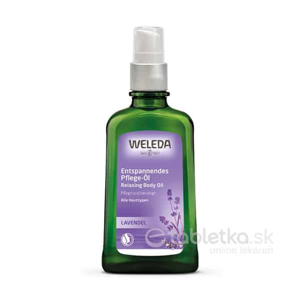E-shop WELEDA Levanduľový relaxačný telový olej 100ml
