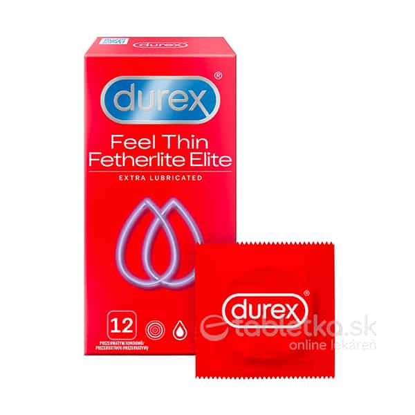 E-shop Durex Feel Thin Extra Lubricated 12 kusov