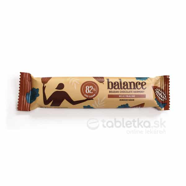 E-shop Balance mliečna čokoláda praline so sladidlom zo stévie 35g