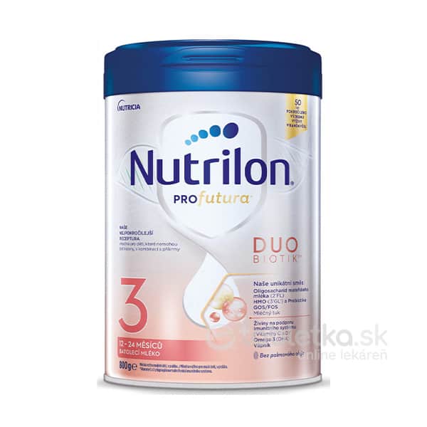 E-shop Nutrilon 3 Profutura Duobiotik batoľacie mlieko (12-24 mesiacov) 800g