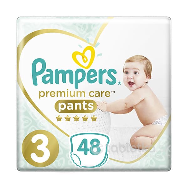Pampers Premium Care Pants 3 (6-11 kg) Midi 48ks