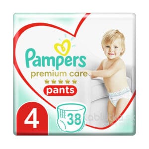 Pampers Premium Care Pants 4 (9-15 kg) Maxi 38ks