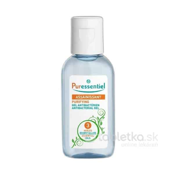 E-shop Puressentiel antibakteriálny gél na ruky 3 esenciálne oleje 80ml