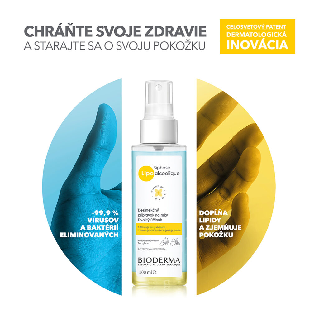 BIODERMA Biphase Lipo Alcoolique - ochrana aj starostlivosť
