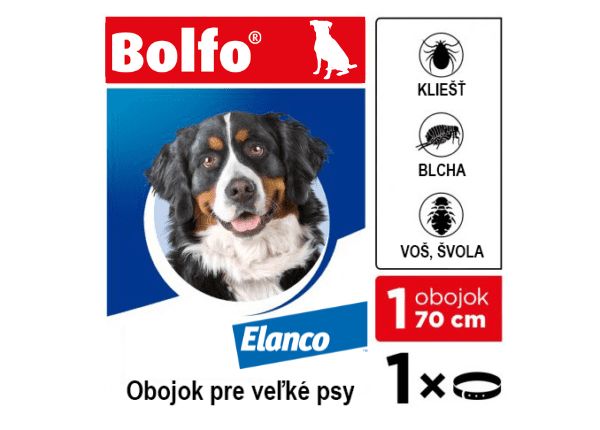 BOLFO obojok pre veľké psy s dĺžkou 70 cm