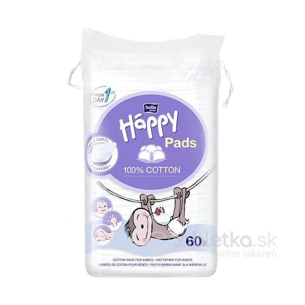 E-shop Bella Happy detské kozmetické tampóny 60ks
