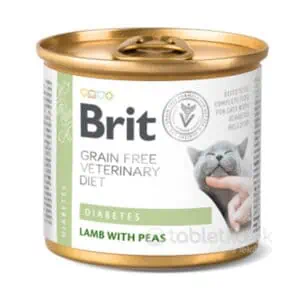 Brit Veterinary Diets GF cat Diabetes 200g konzerva