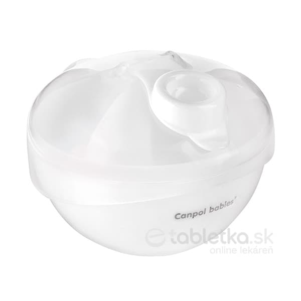 E-shop Canpol Babies nádoba na sušené mlieko biela