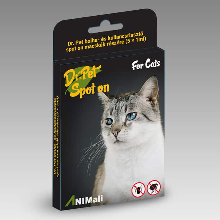 Dr.Pet Spot-on pre mačky 5x1ml