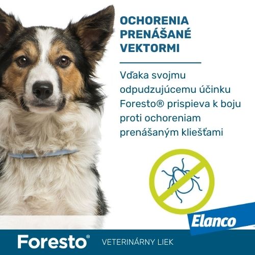 Obojok poskytuje pomoc v boji s ochoreniami prenášanými vektormi