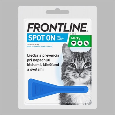 Frontline Spot-on pre mačky – menšie balenie 0,50 ml