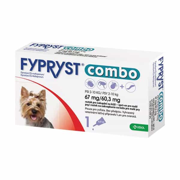 Fypryst Combo dog S (2 -10kg) 0,67ml
