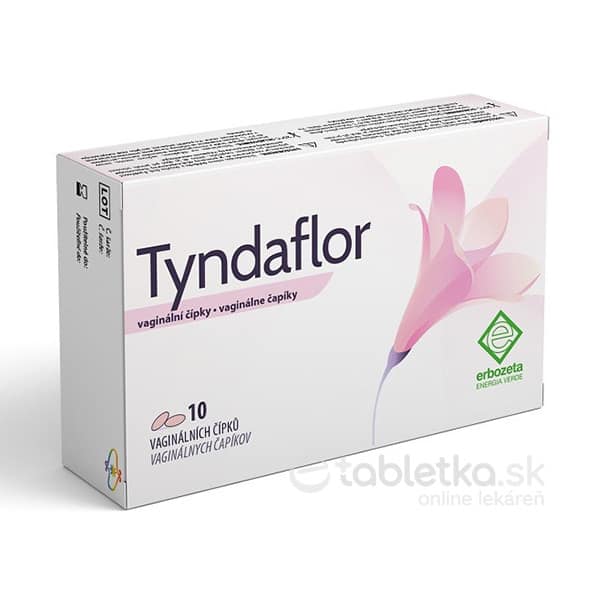 E-shop Tyndaflor vaginálne čapíky 10x2g