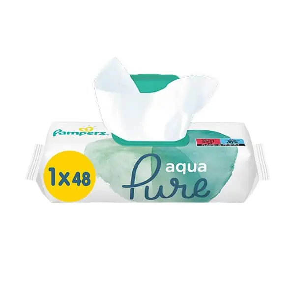 Vlhčené obrúsky Pampers Aqua Pure