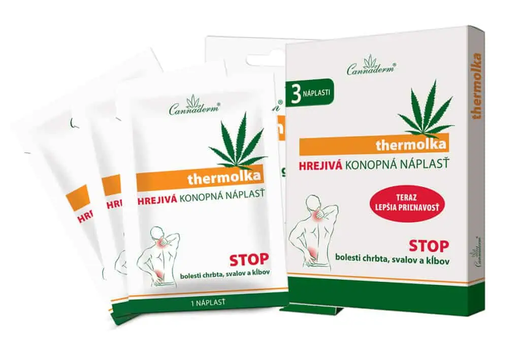 cannaderm náplasti thermolka