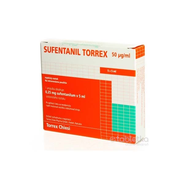 Sufentanil Chiesi 50 µg/ ml | etabletka