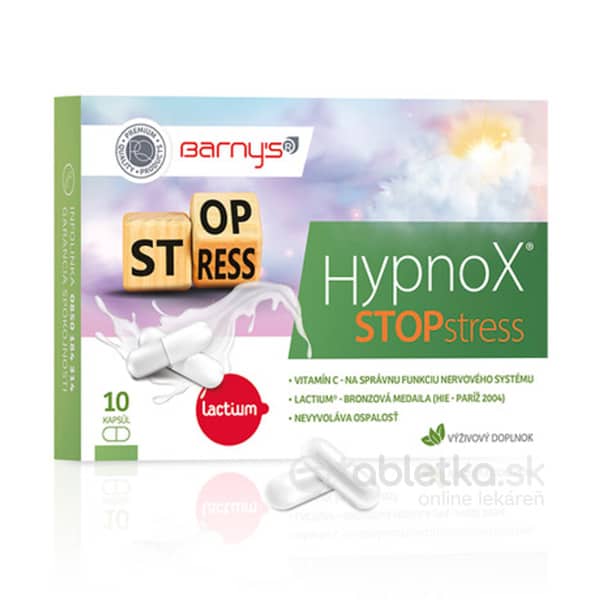E-shop Barny's HypnoX STOPstress 10 kapsúl