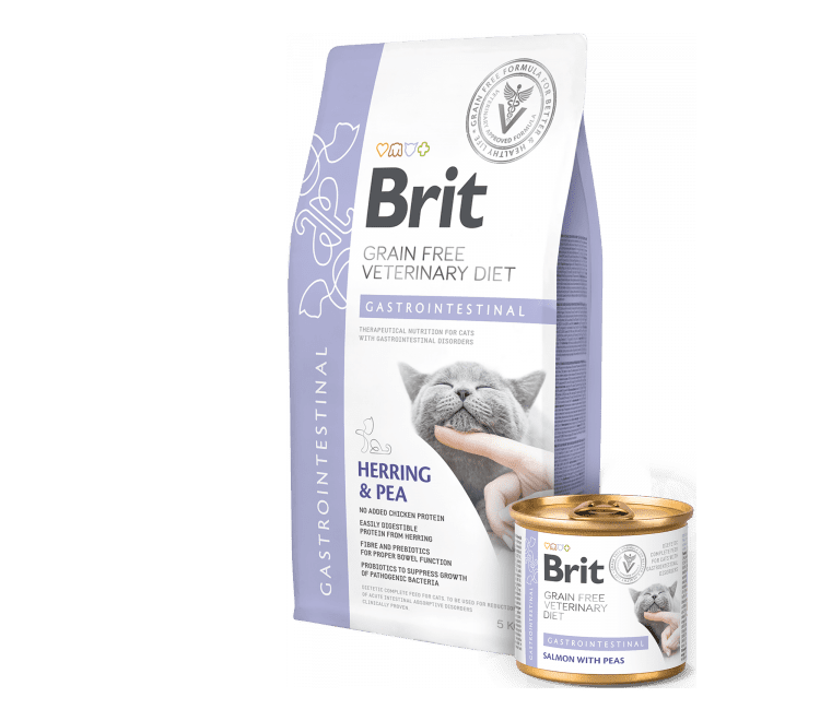 Veterinárne diéty Brit Veterinary Diets GF cat Gastrointestinal