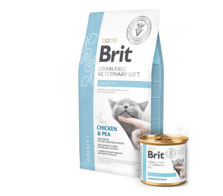 Veterinárne diéty pre mačky Veterinárne diéty pre psy Brit Veterinary Diets GF dog Obesity
