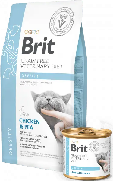 Brit Veterinary Diets GF cat Obesity