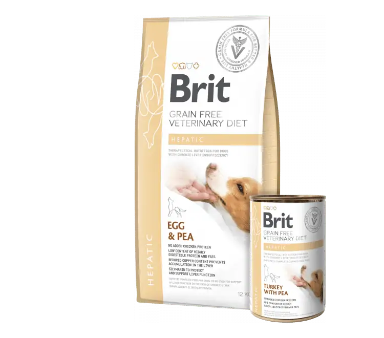 Veterinárne diéty Brit Veterinary Diets GF dog Hepatic