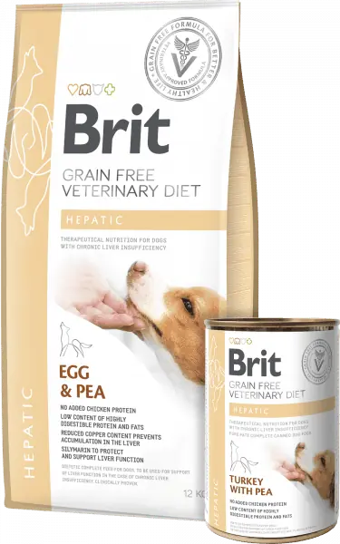 Brit Veterinary Diets GF dog Hepatic