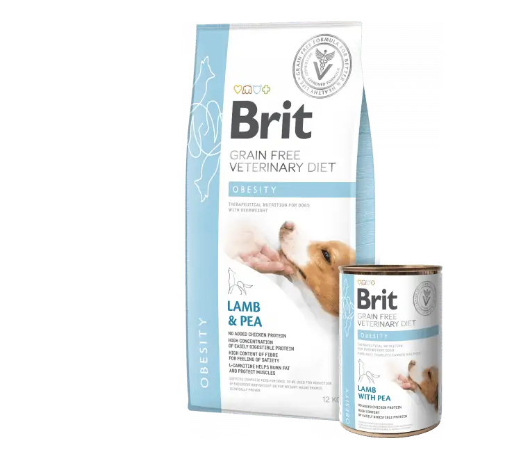 Veterinárne diéty pre psy Brit Veterinary Diets GF dog Obesity