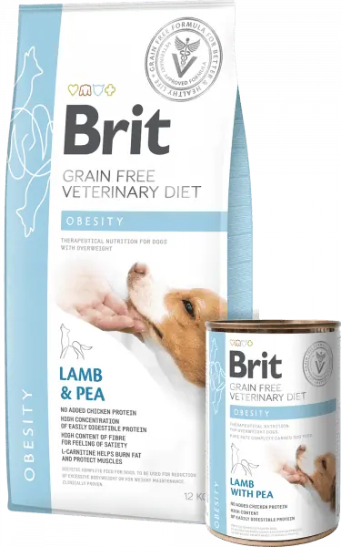 Brit Veterinary Diets GF dog Obesity