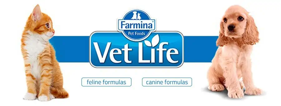 Diétne krmivá Farmina Vet Life pre mačky a psy