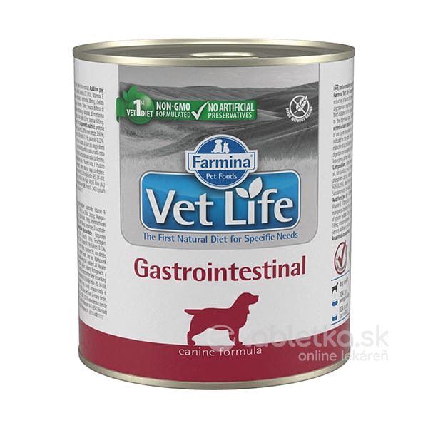 Farmina Vet Life dog gastrointestinal konzerva pre psy 300g