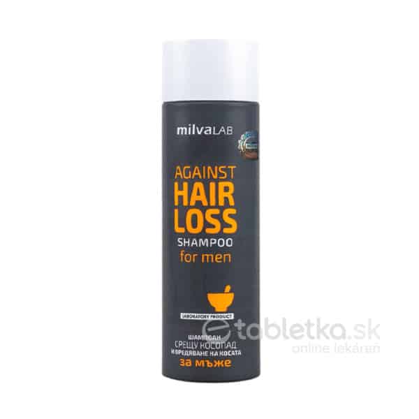 MilvaLAB šampón proti strate a rednutiu vlasov pre mužov 200ml