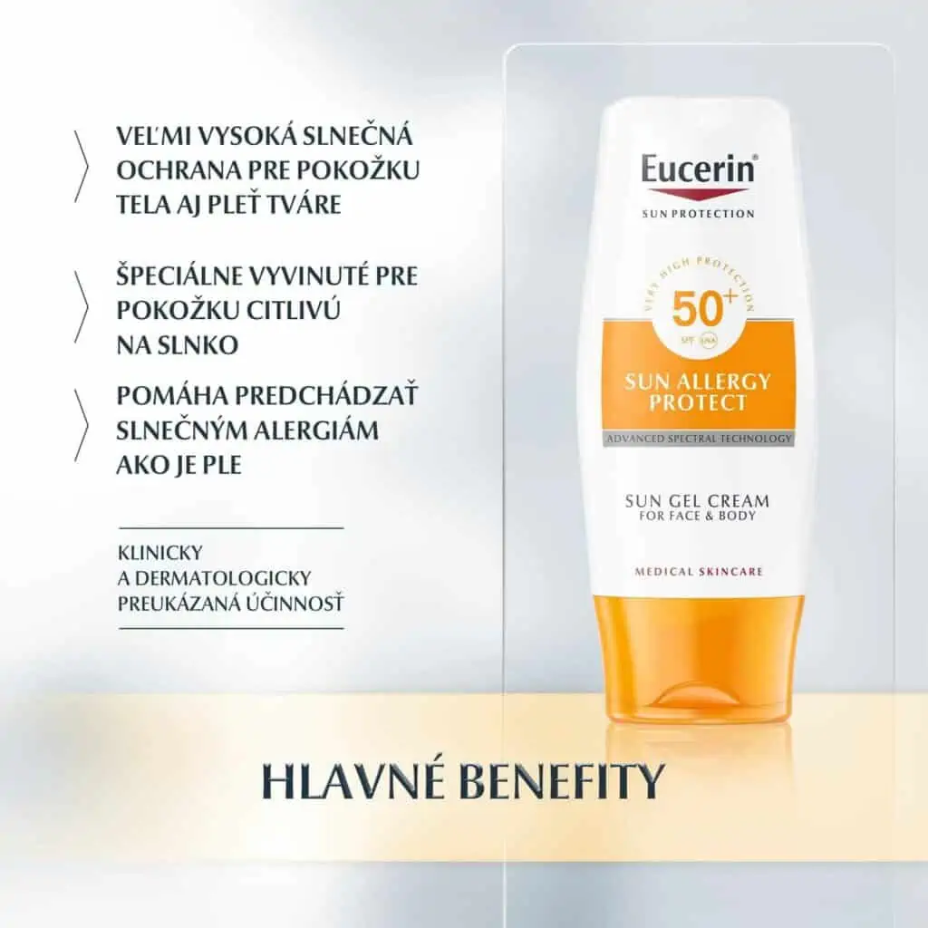 Sun Allergy Protect SPF50 benefity