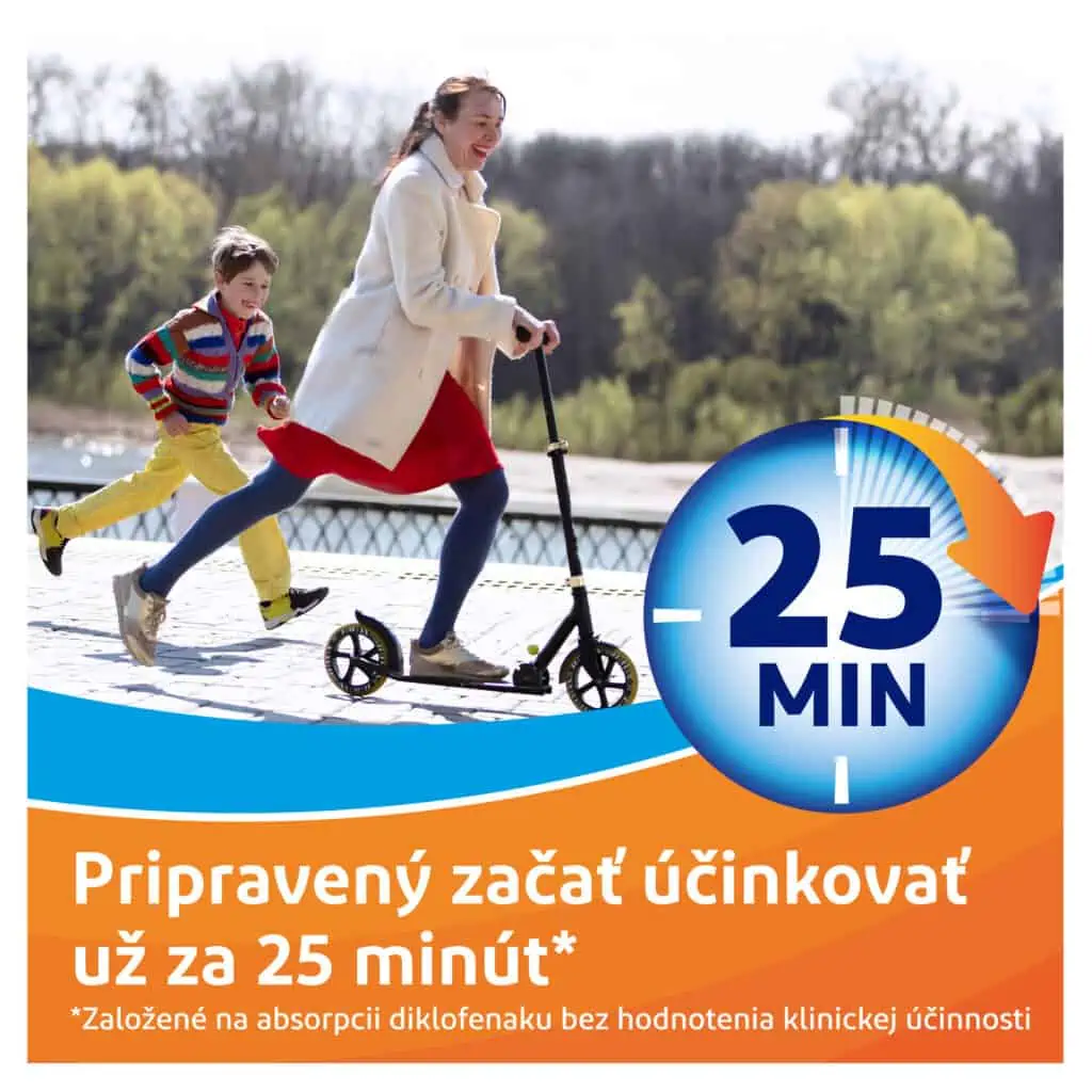 Voltaren Rapid výhody