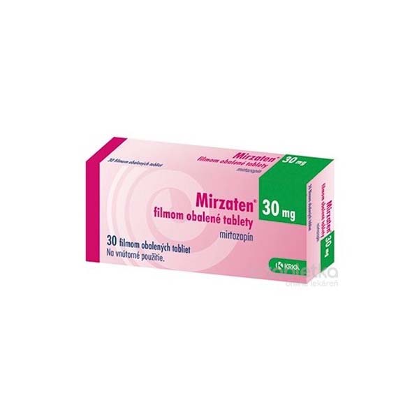 Mirzaten 30 mg | etabletka