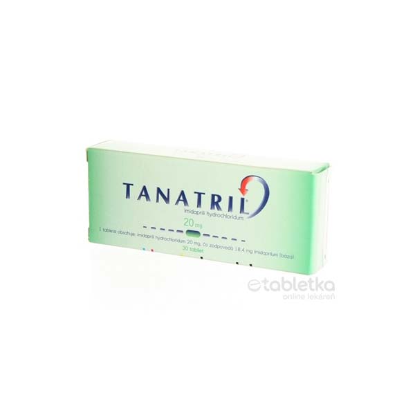 TANATRIL 20 mg | etabletka