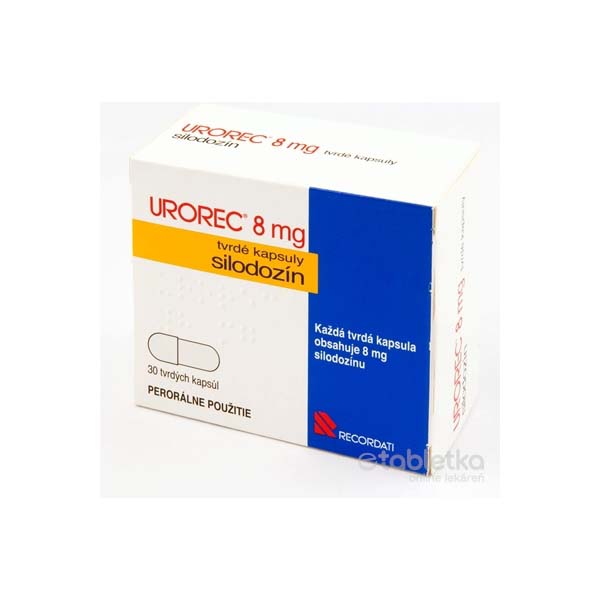 Urorec 8 mg tvrdé kapsuly etabletka
