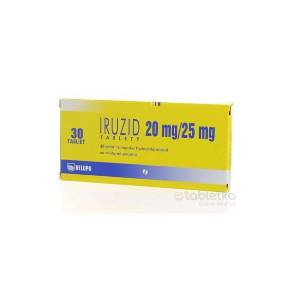 IRUZID 20 mg/25 mg | etabletka