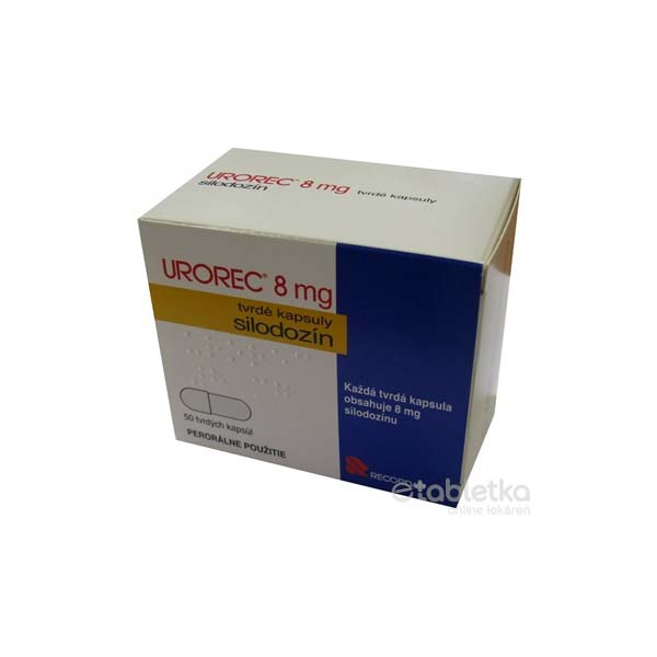 Urorec 8 mg tvrdé kapsuly etabletka