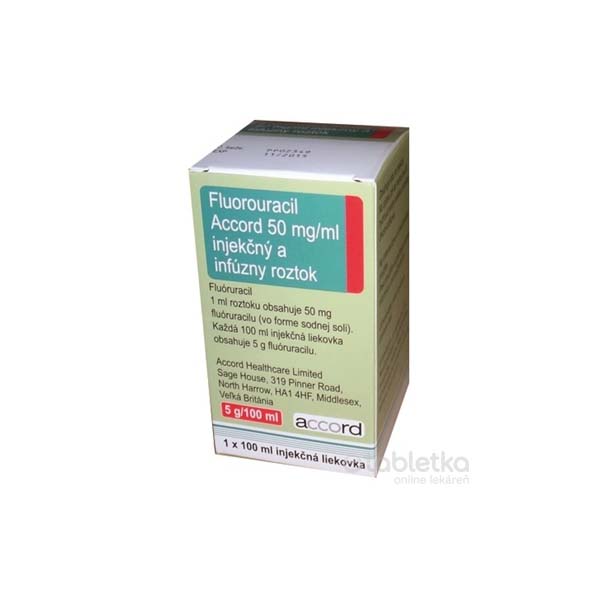Fluorouracil Accord 50 mg/ml | etabletka
