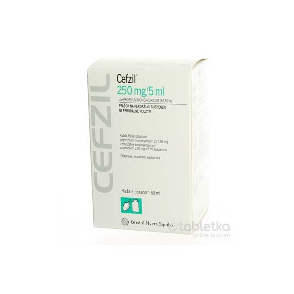 CEFZIL 250 mg/5 ml | etabletka